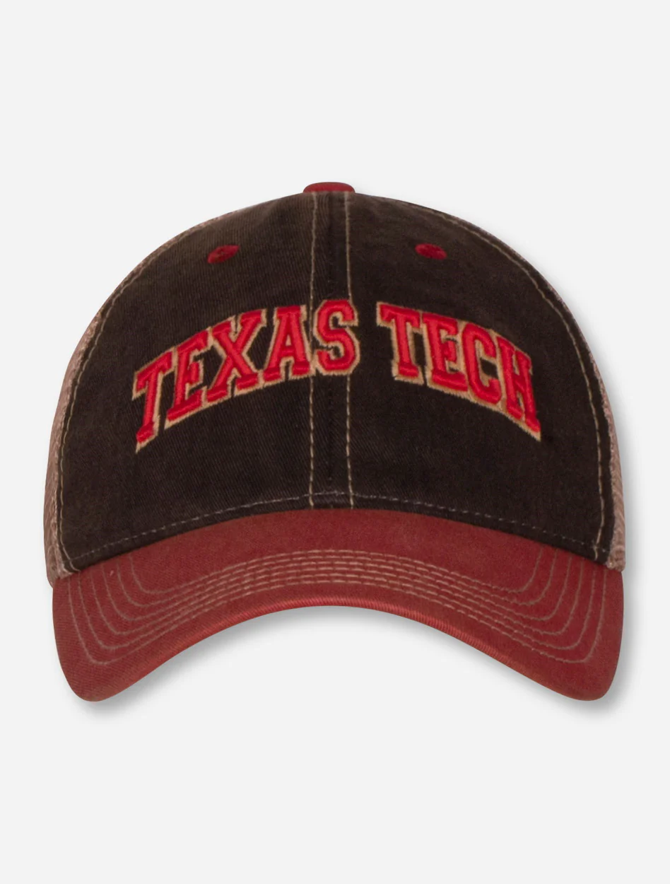 Legacy Texas Tech Red Raiders "Two-Tone Arch" Trucker Snapback Cap - Image 3