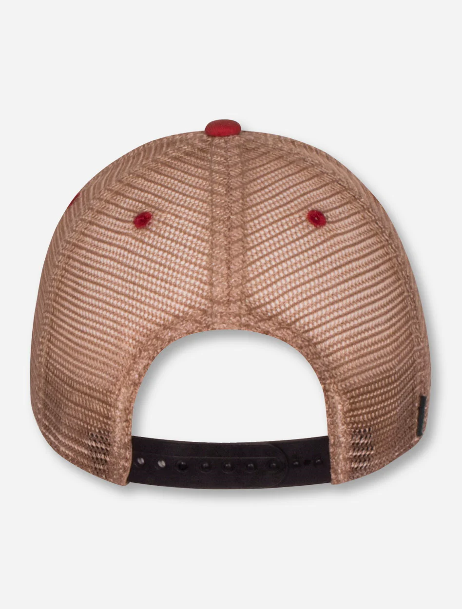Legacy Texas Tech Red Raiders "Two-Tone Arch" Trucker Snapback Cap - Image 4