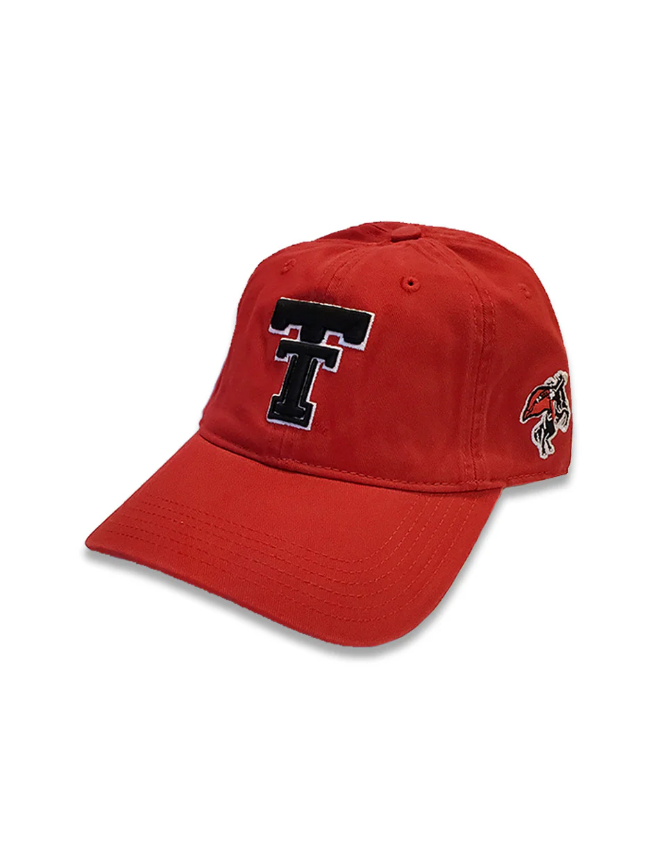 Legacy Texas Tech Vault Double T with Vault Horse Logo on Side Adj. Cap - Image 3