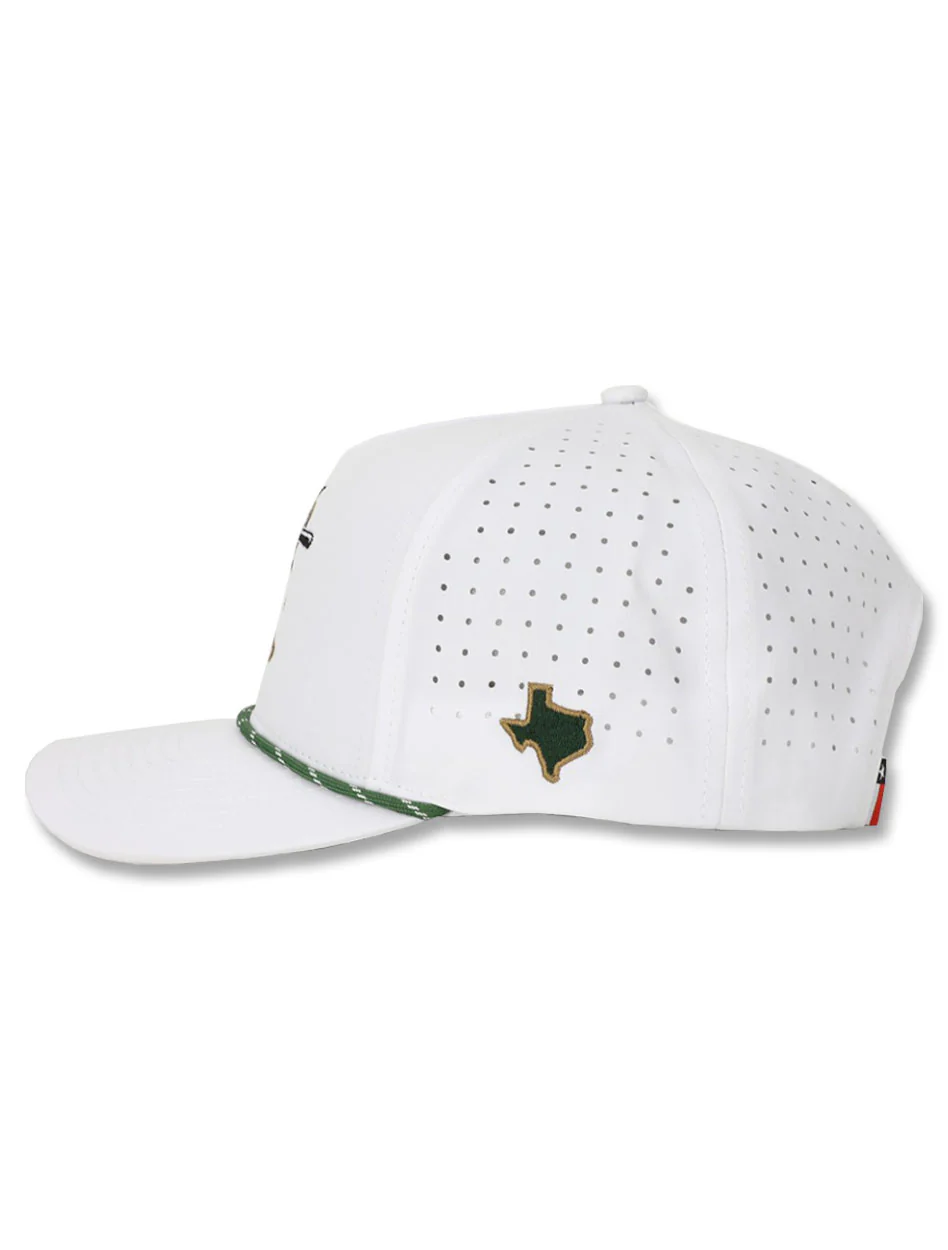 Lubbock "Crickets" Baseball White Corded Sport Snapback Cap - Image 2