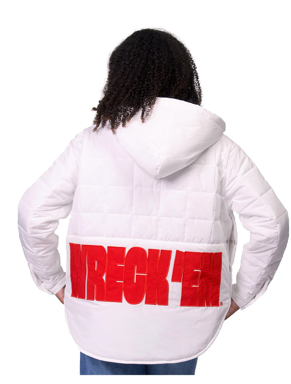 Lusso Texas Tech "Gwyn" Puffer Pullover - Image 2