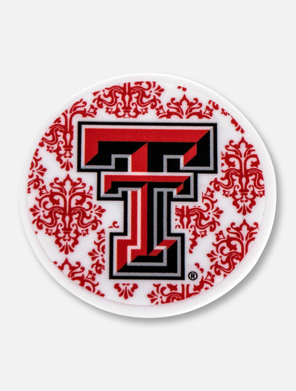 Mee Too Texas Tech Red Raiders Damask Pop Socket Grip Stand - Image 3