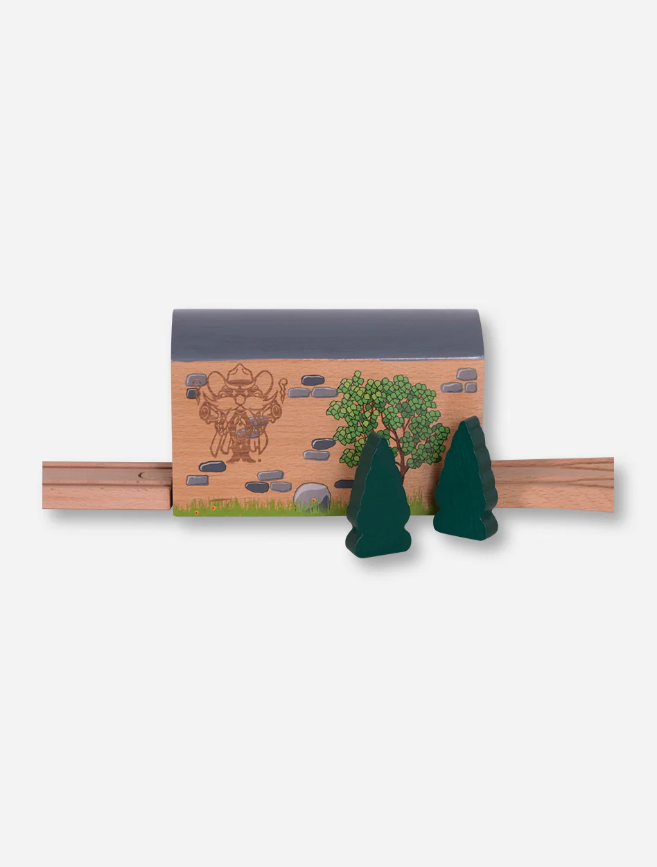 Melissa & Doug Texas Tech Large Swivel Bridge Train Set - Image 5