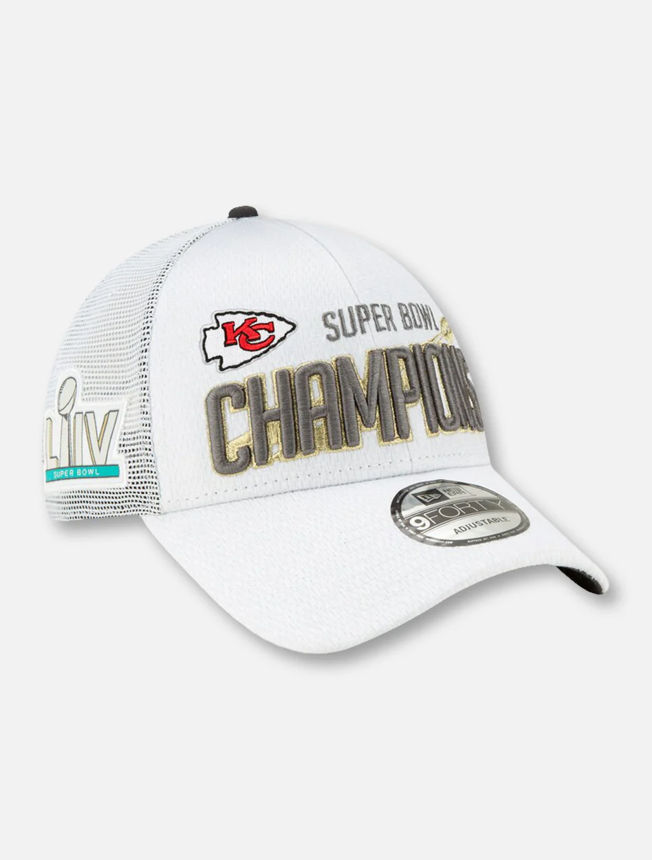 New Era Official "On The Field" Kansas City Chiefs Super Bowl LIV Champions Locker Room Cap