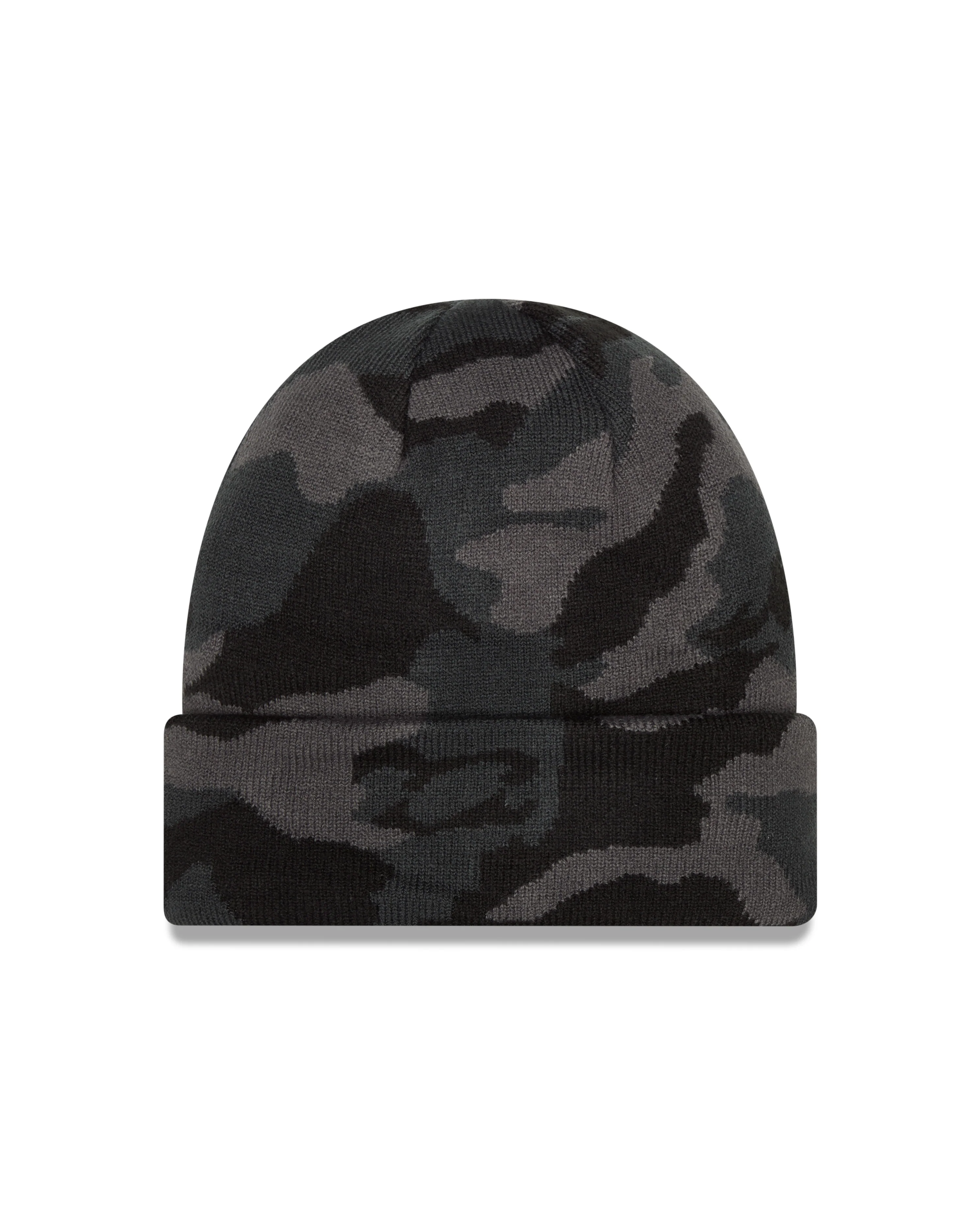 New Era Texas Tech Double T on Tonal Camo Cuffed Beanie - Image 2
