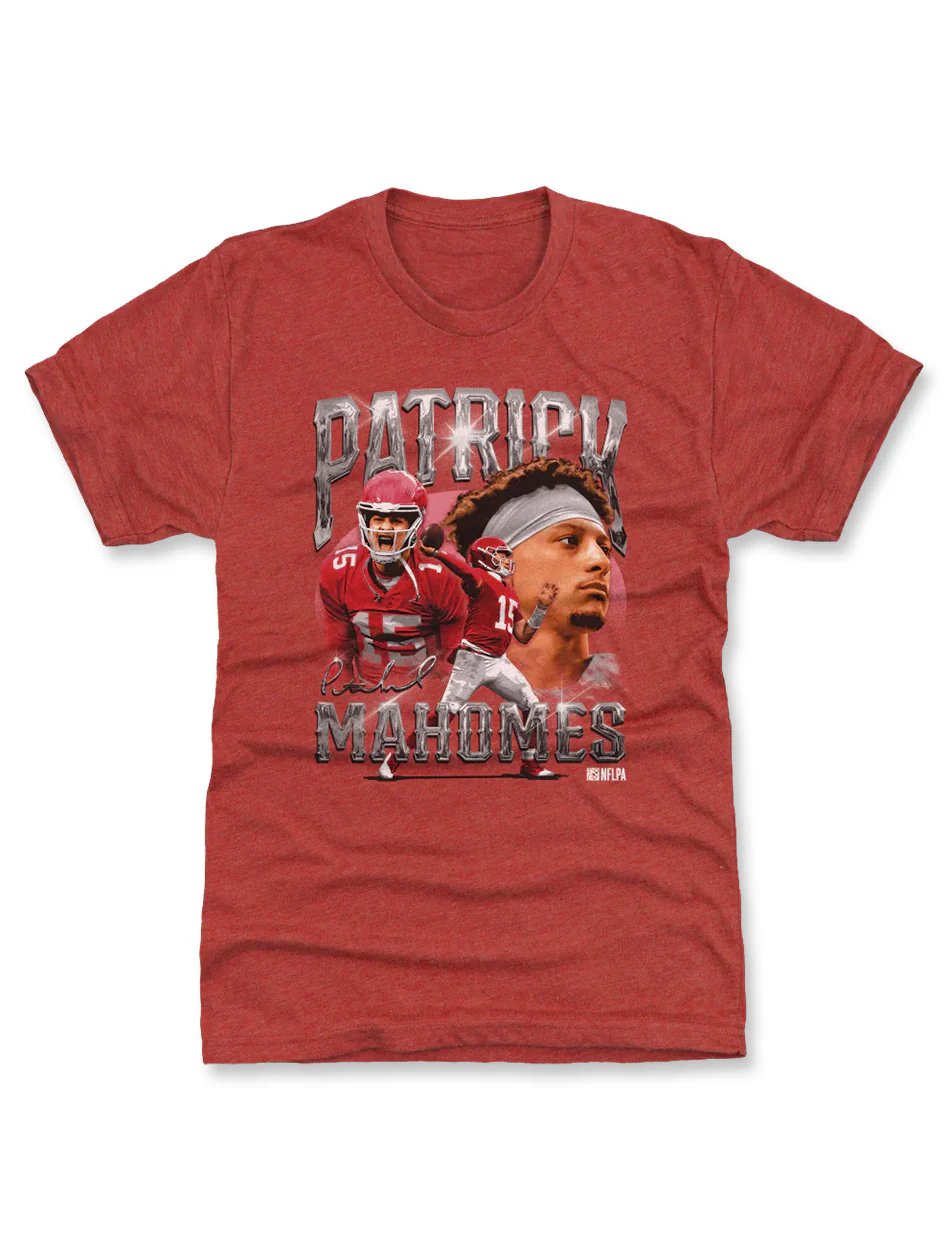 Patrick Mahomes Kansas City "Vintage" Short Sleeve T-shirt
