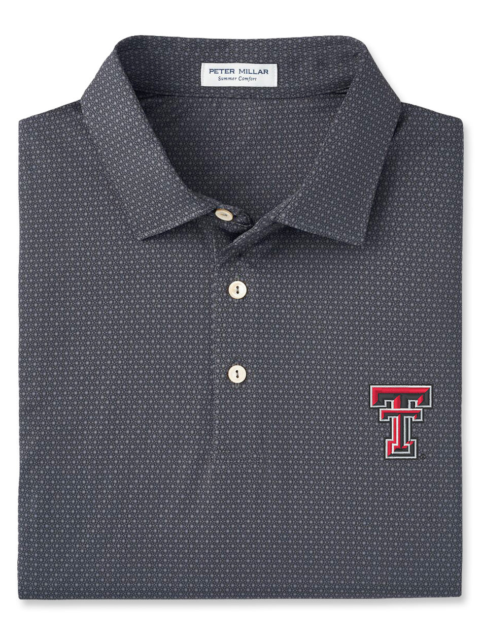 Peter Millar Texas Tech Double T "Tesseract" Performance Jersey Polo - Image 2