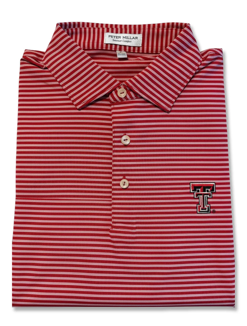 Peter Millar Texas Tech "Double T" Tiebreaker Polo