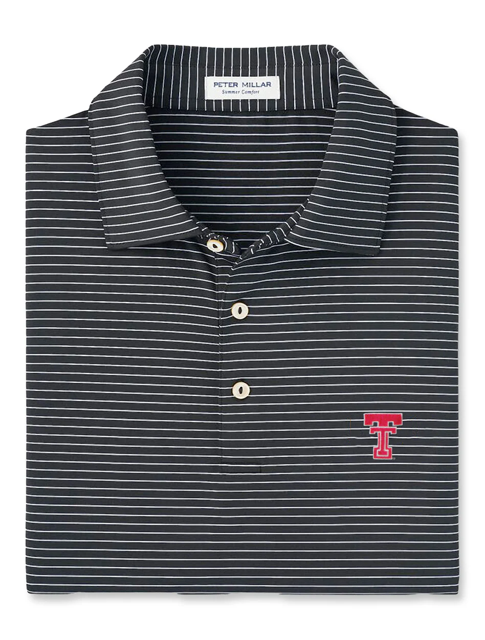 Peter Millar Texas Tech Throwback "Hemlock" Performance Jersey Polo