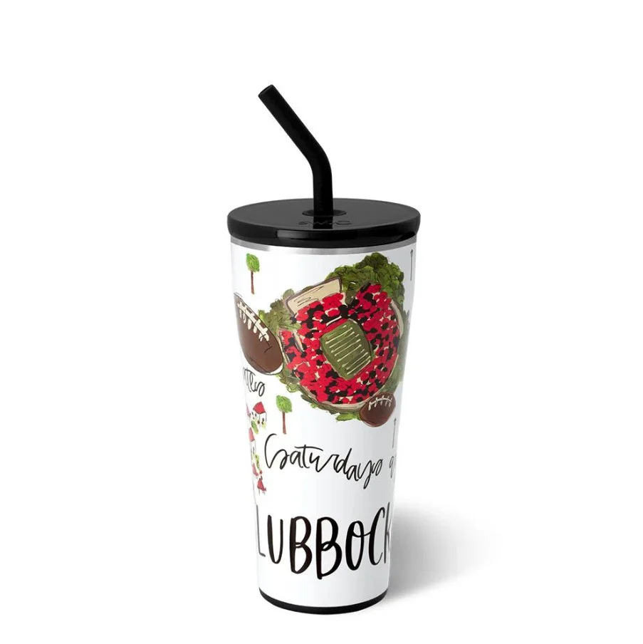 Swig Life "Saturdays in Lubbock" 32 oz Swig Tumbler