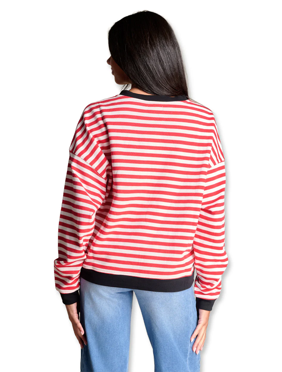Stewart Simmons Texas Tech "Stripe" Pullover - Image 3