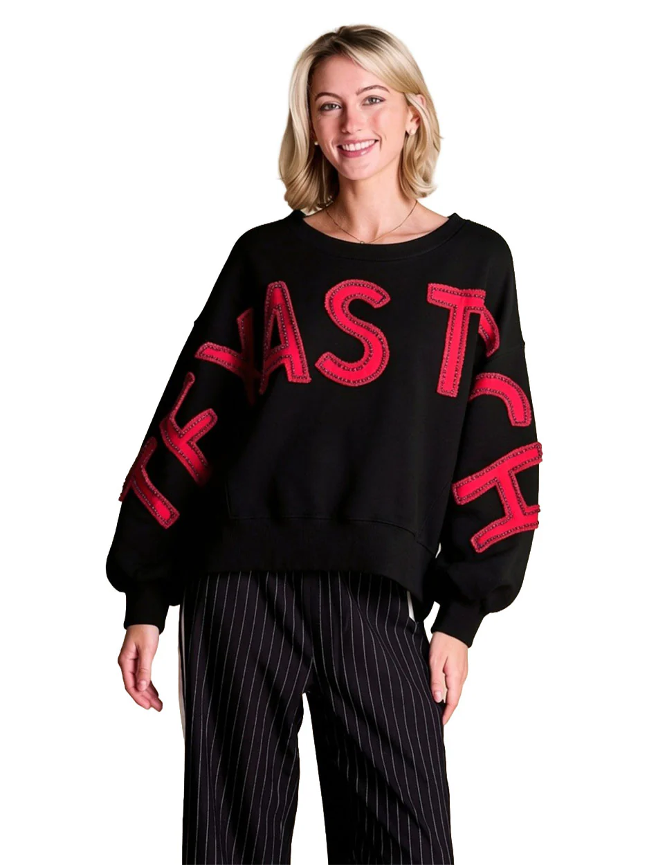 Stewart Simmons Texas Tech "The All Distressed Pullover"