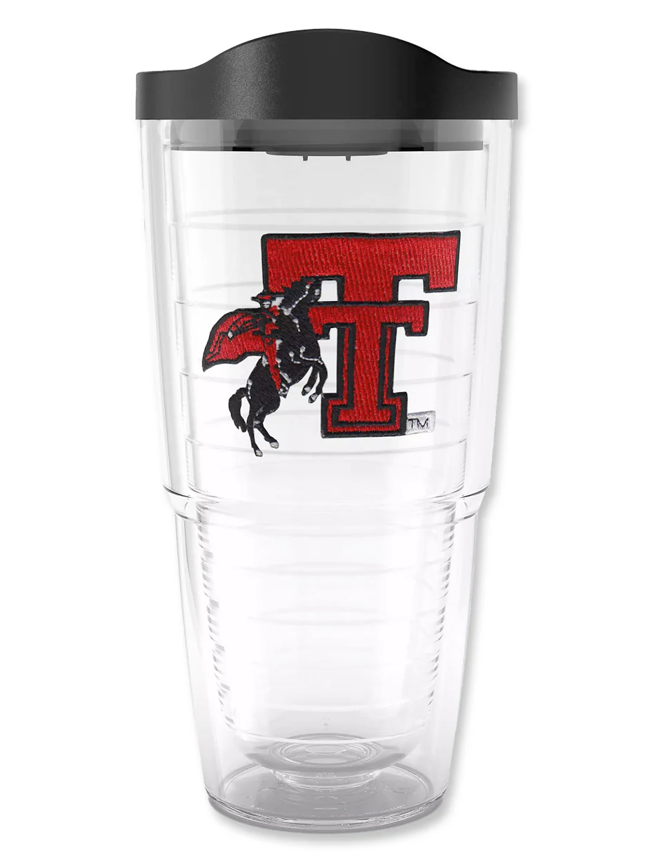 Tervis Texas Tech Vault Double T and Rider 24 oz Double Walled Tumbler w/ Lid