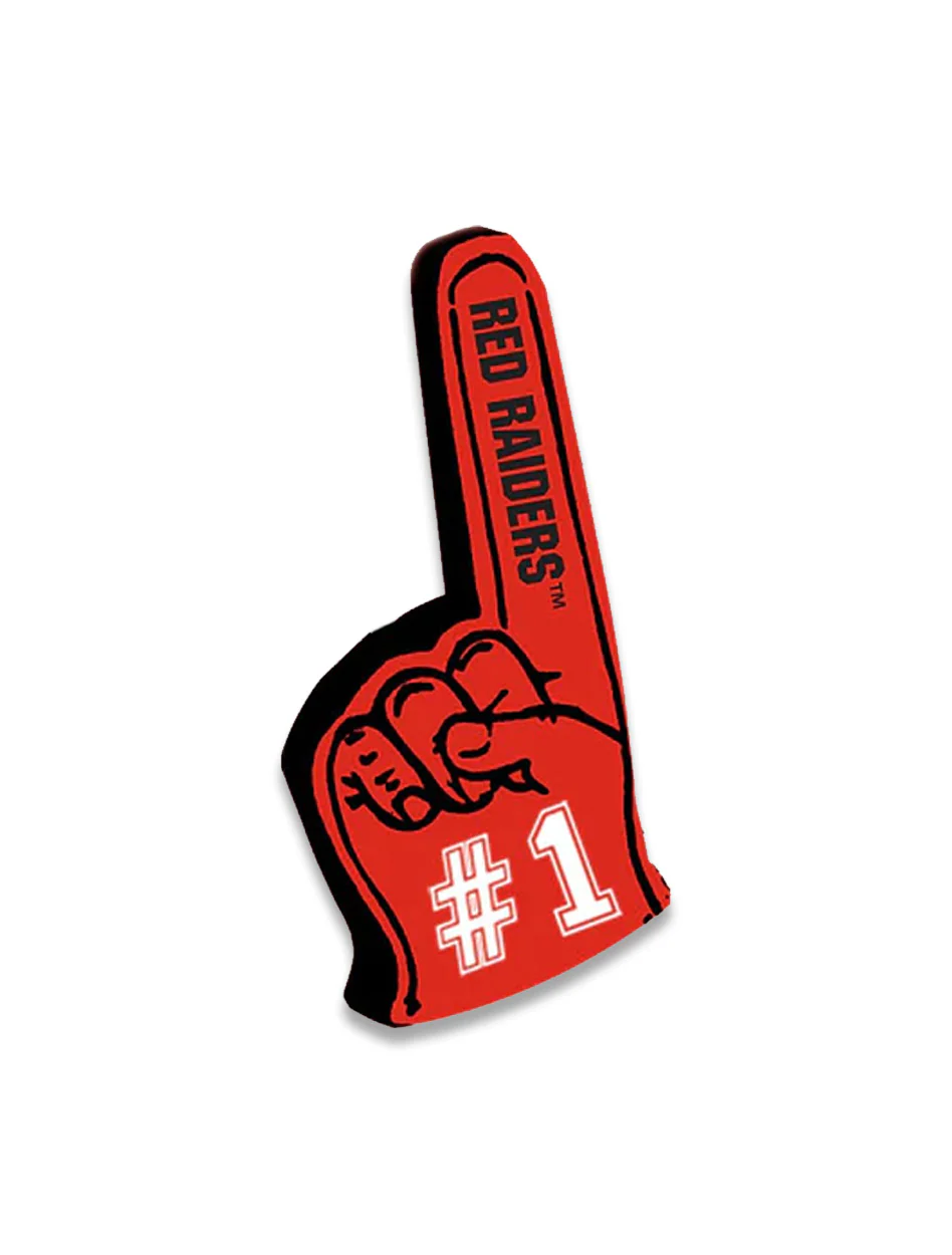 Texas Tech "#1 Foam Finger" Ornament