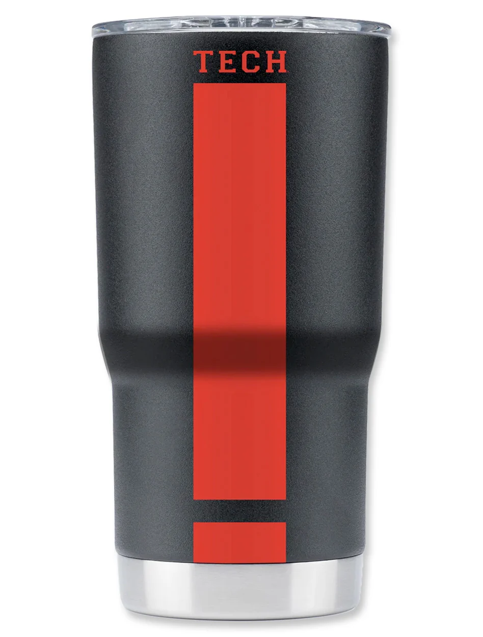 Texas Tech 100 Years of Football 20 oz Travel Tumbler - Image 2