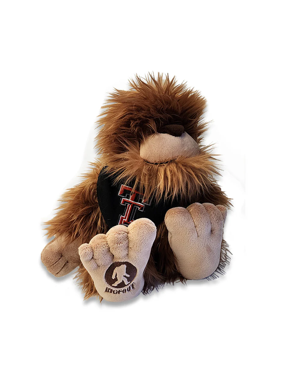 Texas Tech "Big Foot" Stuffed Animal w/ Bandana