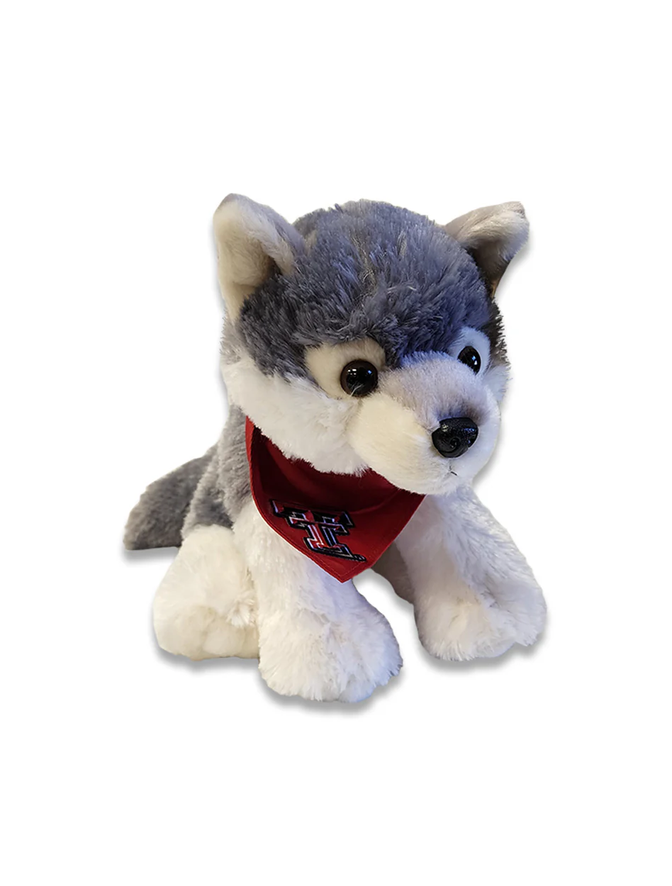 Texas Tech "Wolf" Stuffed Animal w/ Bandana