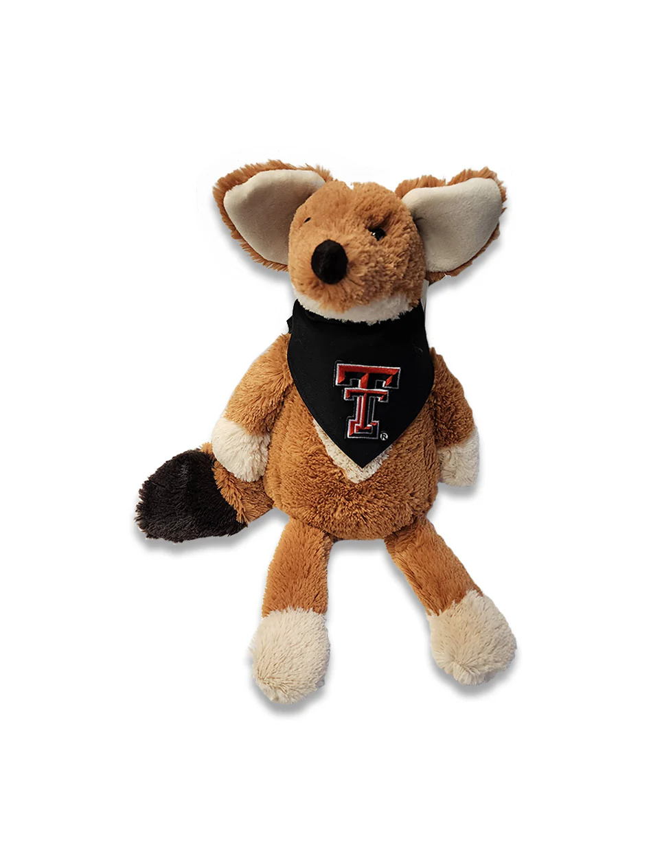 Texas Tech "Tall Tales Fox" Stuffed Animal w/ Bandana