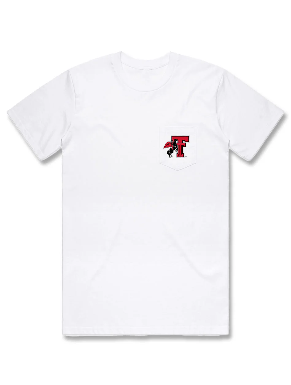 Texas Tech "1st Team Football" Front Pocket T-shirt - Image 2
