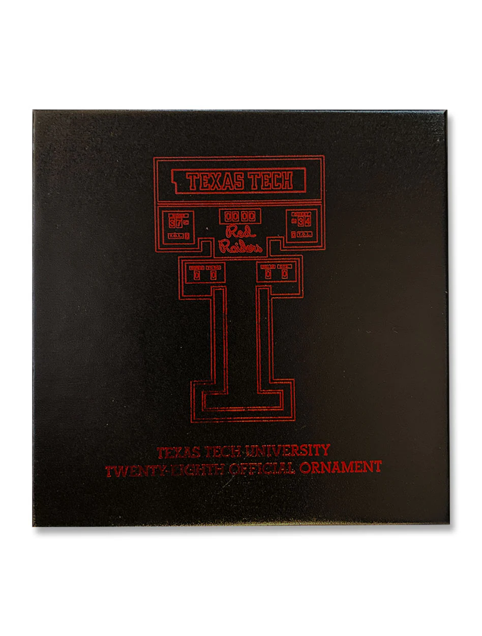 Texas Tech 2024 "Double T Scoreboard" Official Presidential Ornament - Image 6