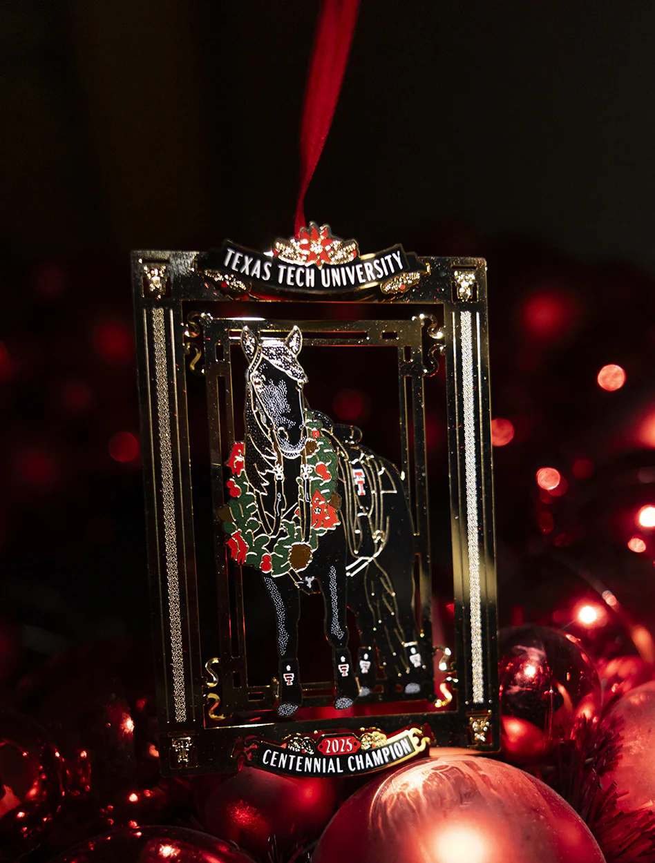 Texas Tech 2025 "Centennial Champion"  Official Presidential Ornament - Image 5