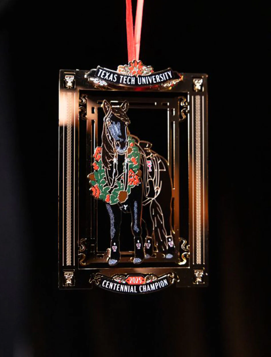 Texas Tech 2025 "Centennial Champion"  Official Presidential Ornament - Image 6