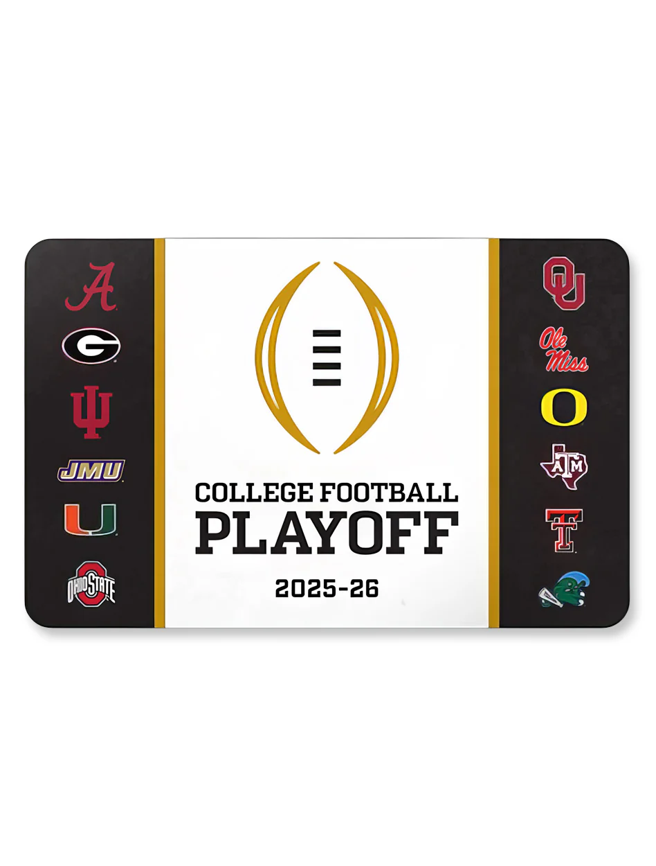 Texas Tech 2025 CFP 4" 12 Team Magnet