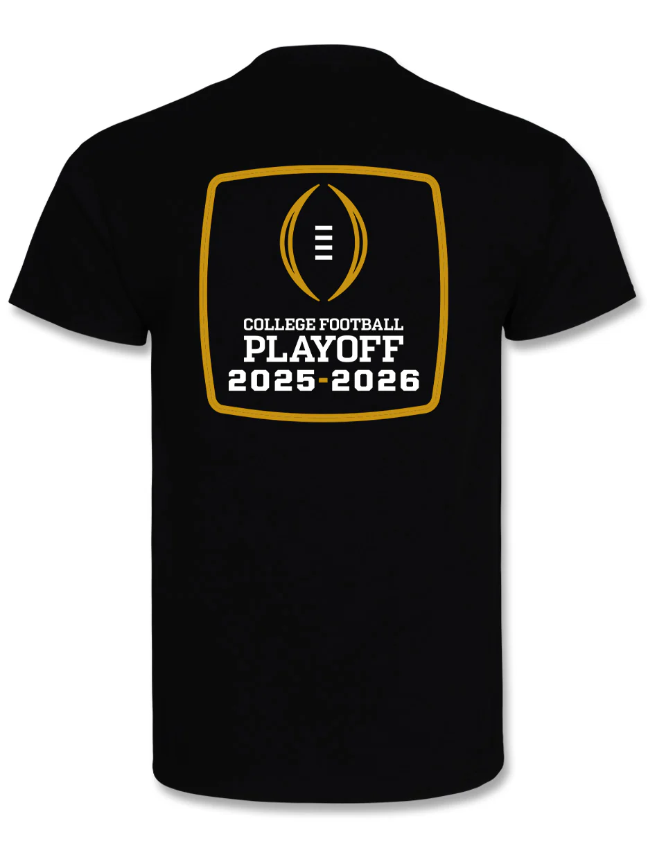 Texas Tech 2025 CFP - T-Shirt - Kick Deep - BLACK - Image 2