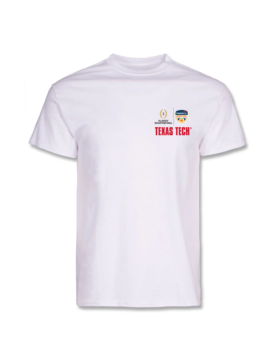 Texas Tech 2025 CFP Orange Bowl - YOUTH - Orange You Glad - WHITE - Image 2