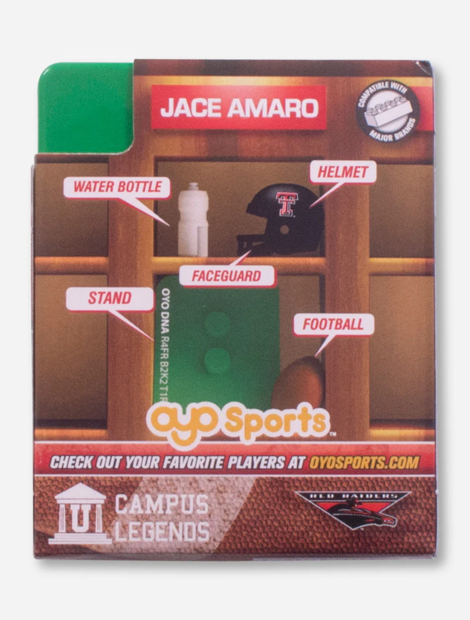Texas Tech #22 Jace Amaro Minifigure - Image 5