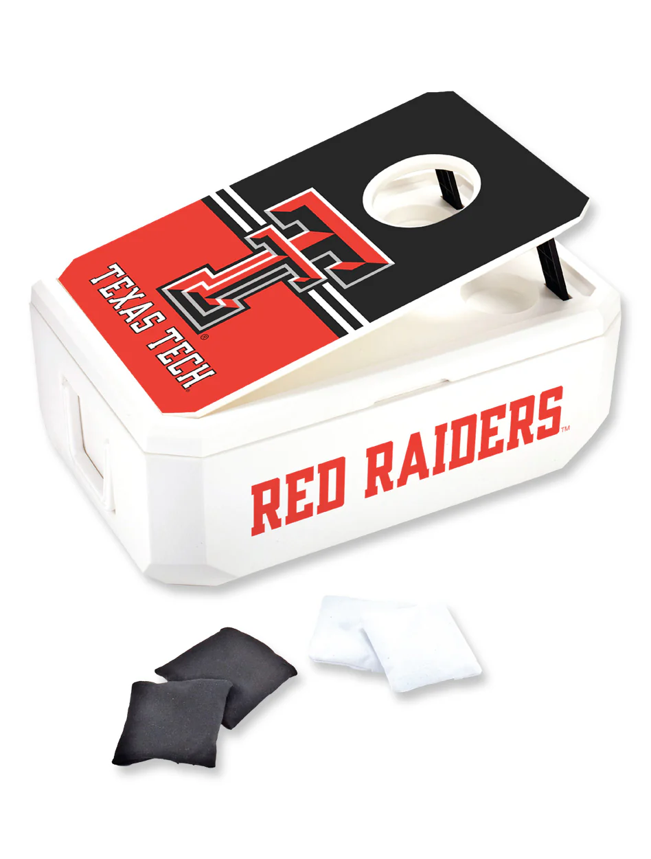 Texas Tech 37 Qt Cornhole Cooler - Image 2