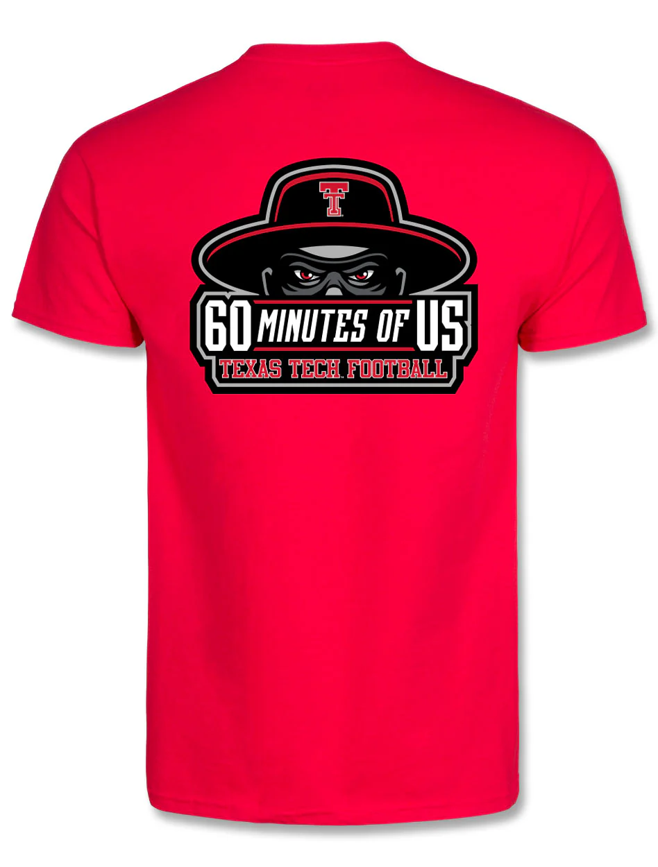**Texas Tech "60 Minutes Of Us" T-Shirt
