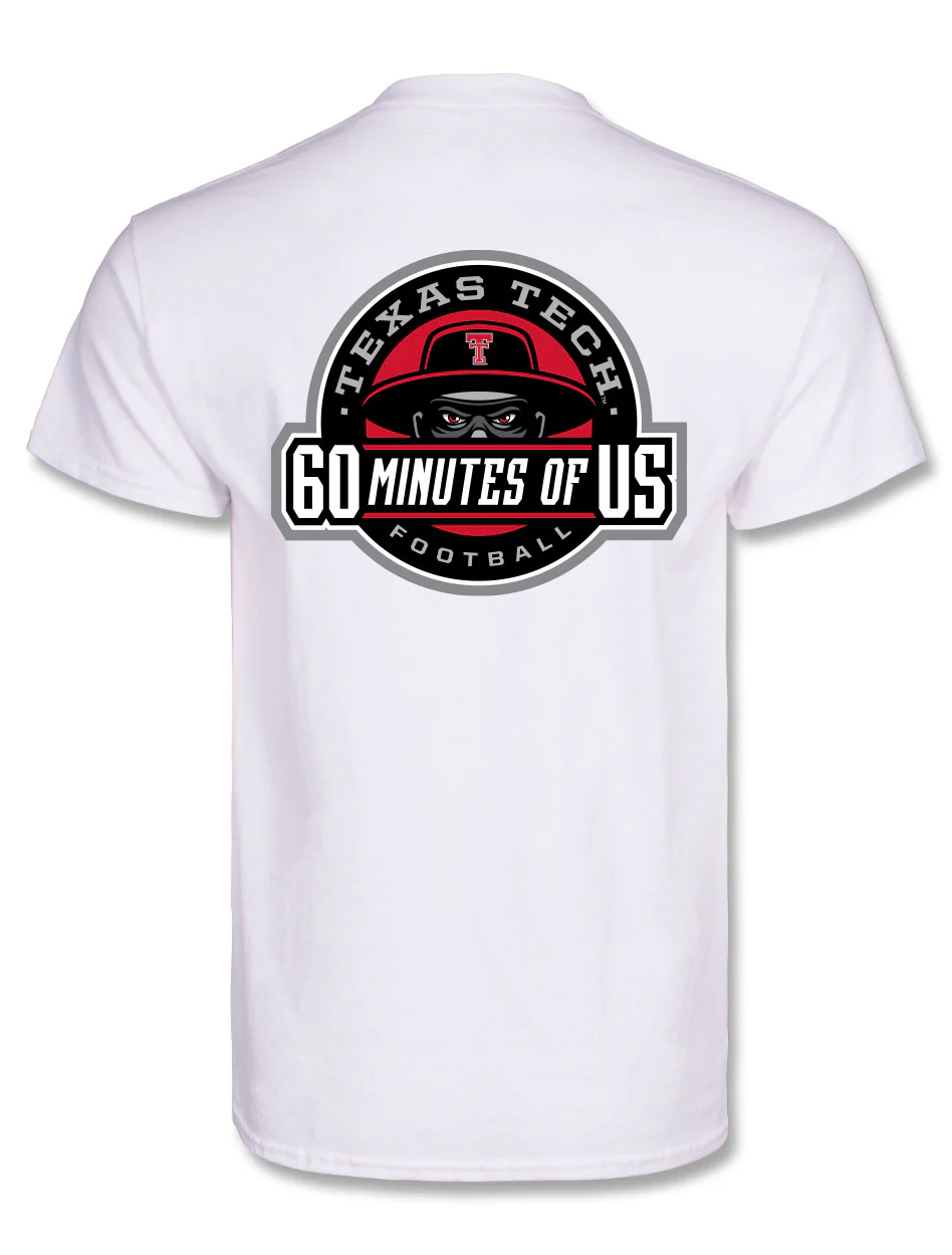 **Texas Tech "60 Minutes Of Us" T-Shirt - Image 3