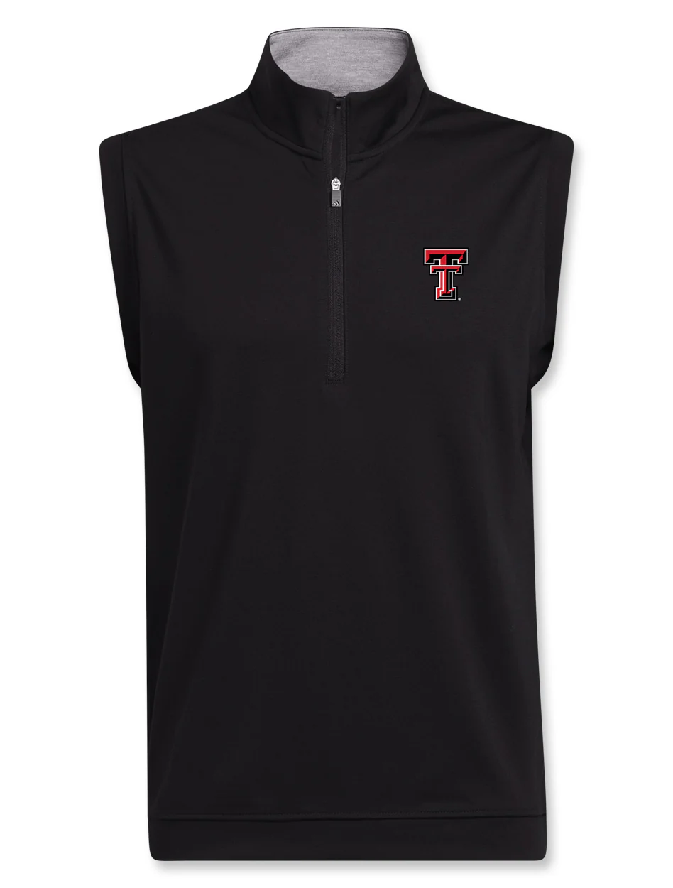 Texas Tech Adidas "Elevated" Quarter Zip Vest
