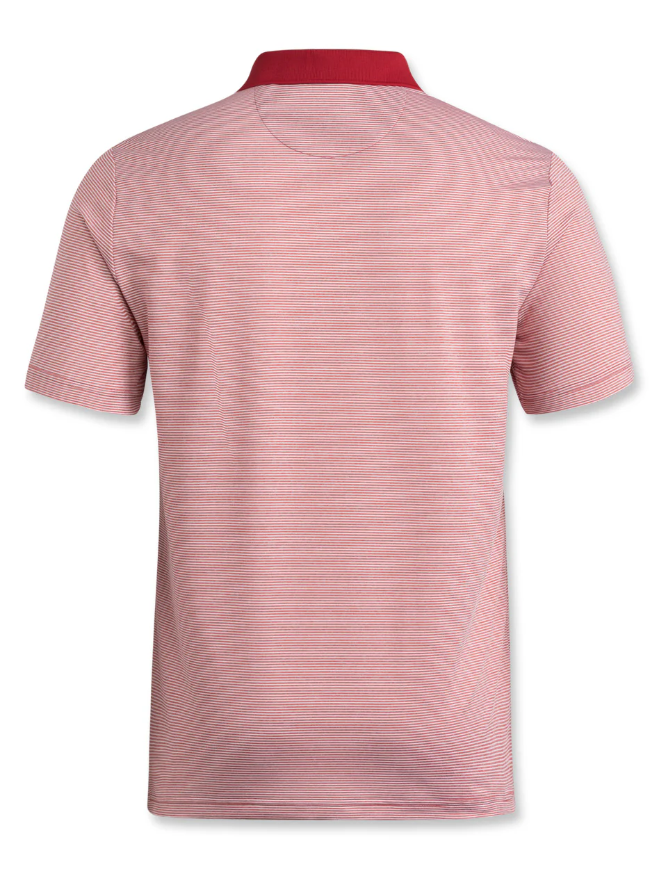 Texas Tech Adidas "Spring Fling" Stripe Polo - Image 2