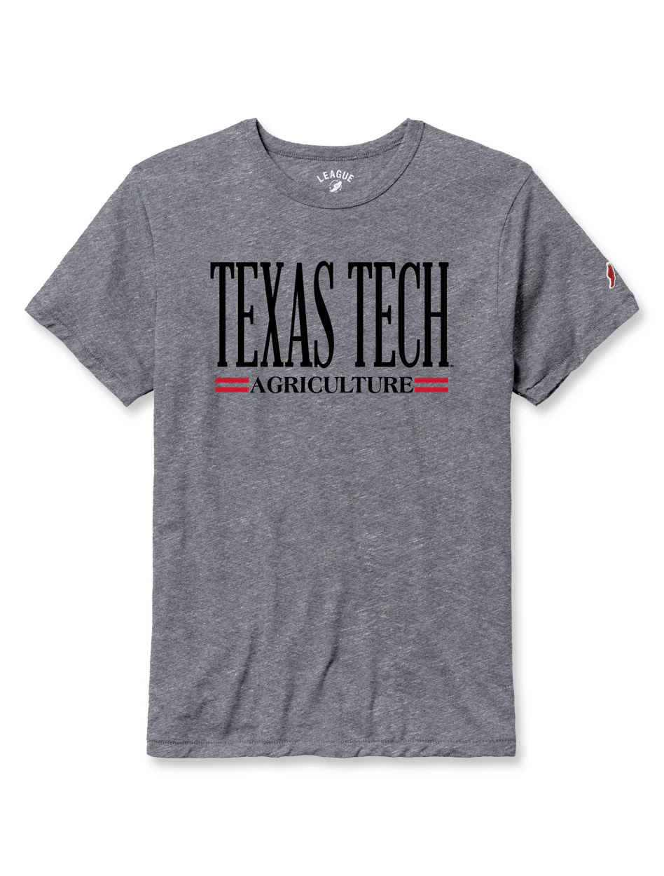 Texas Tech "Agriculture" Short Sleeve Tri-Blend T- Shirt