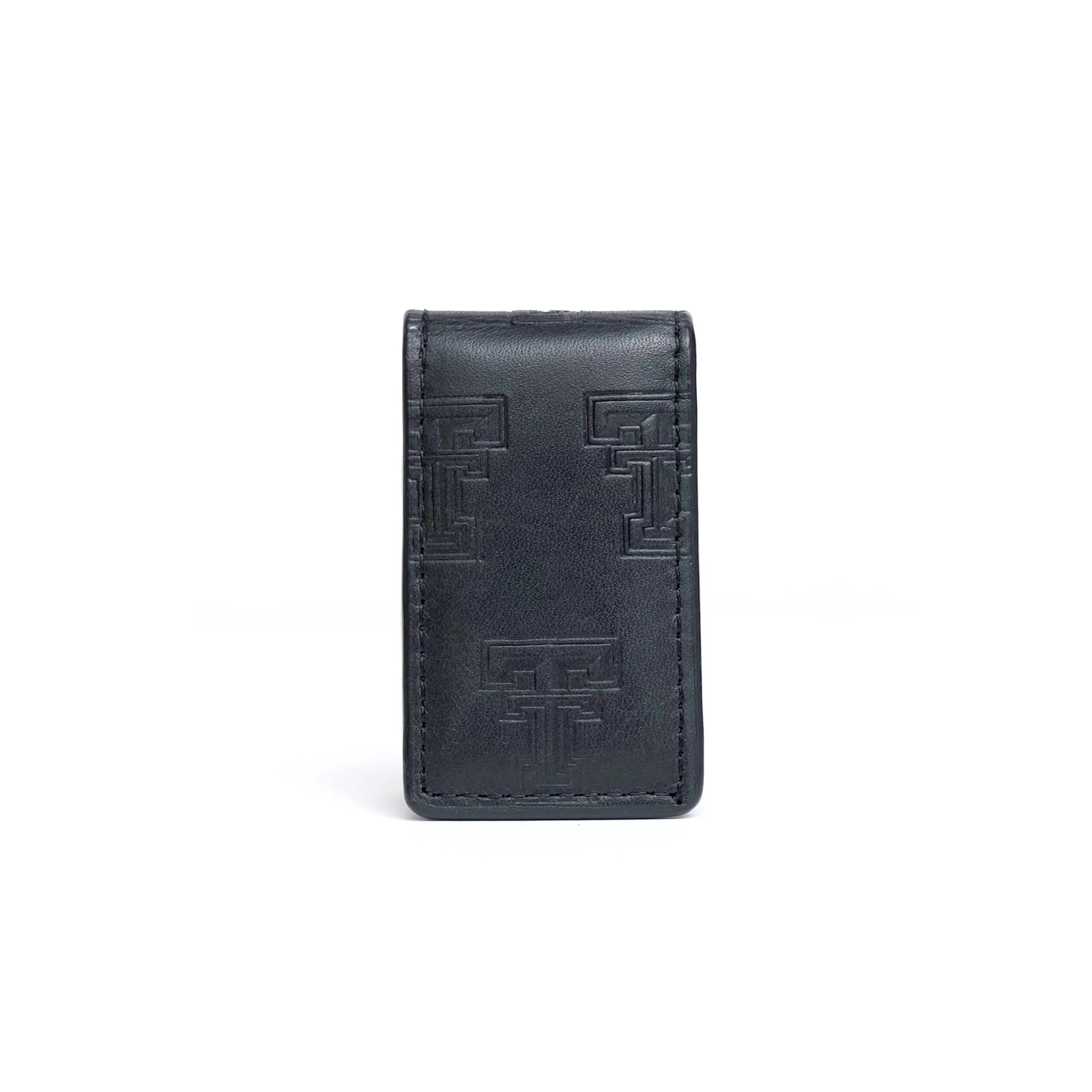 Texas Tech All Over Double T Premium Leather Money Clip - Image 4