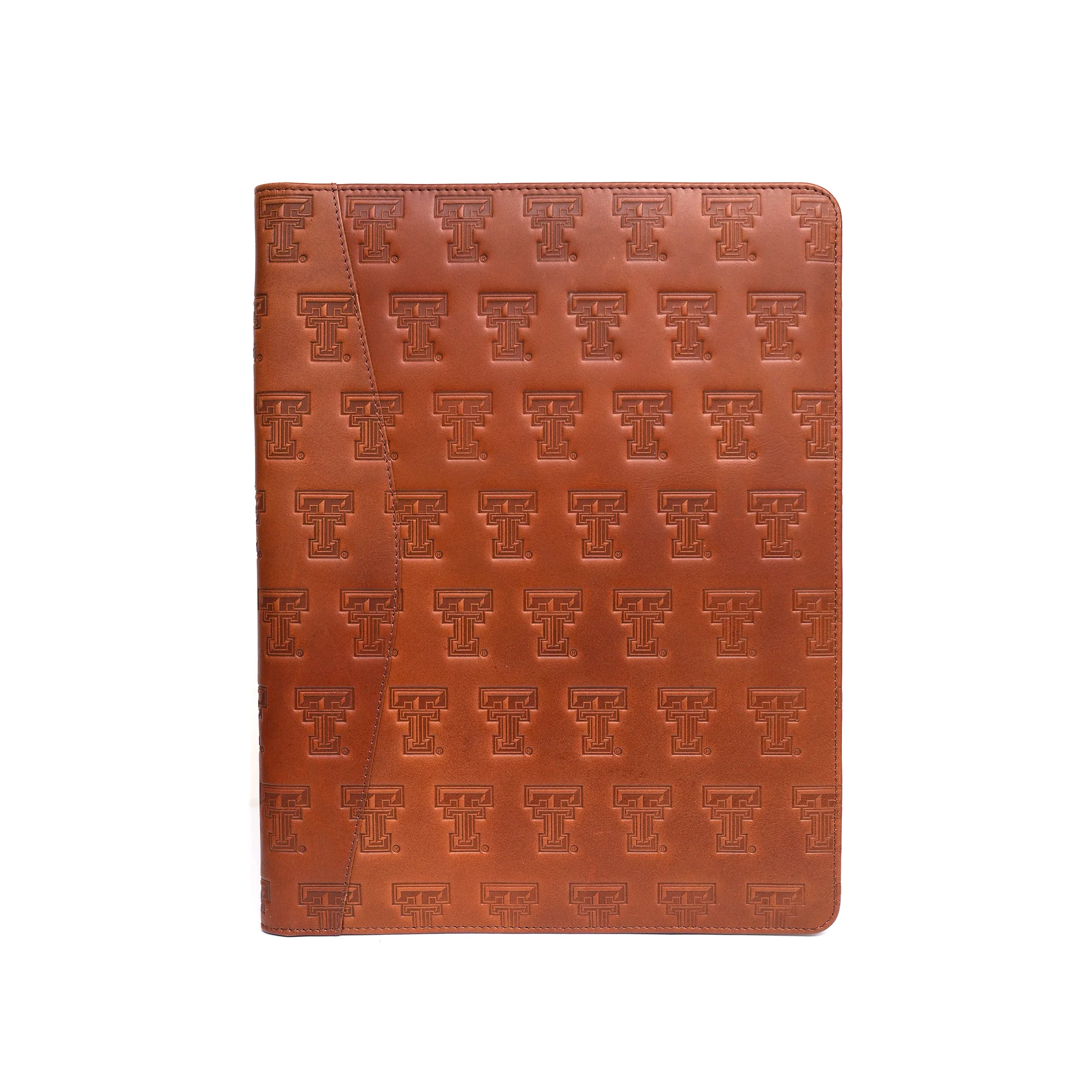 Texas Tech All Over Double T Premium Leather Padfolio