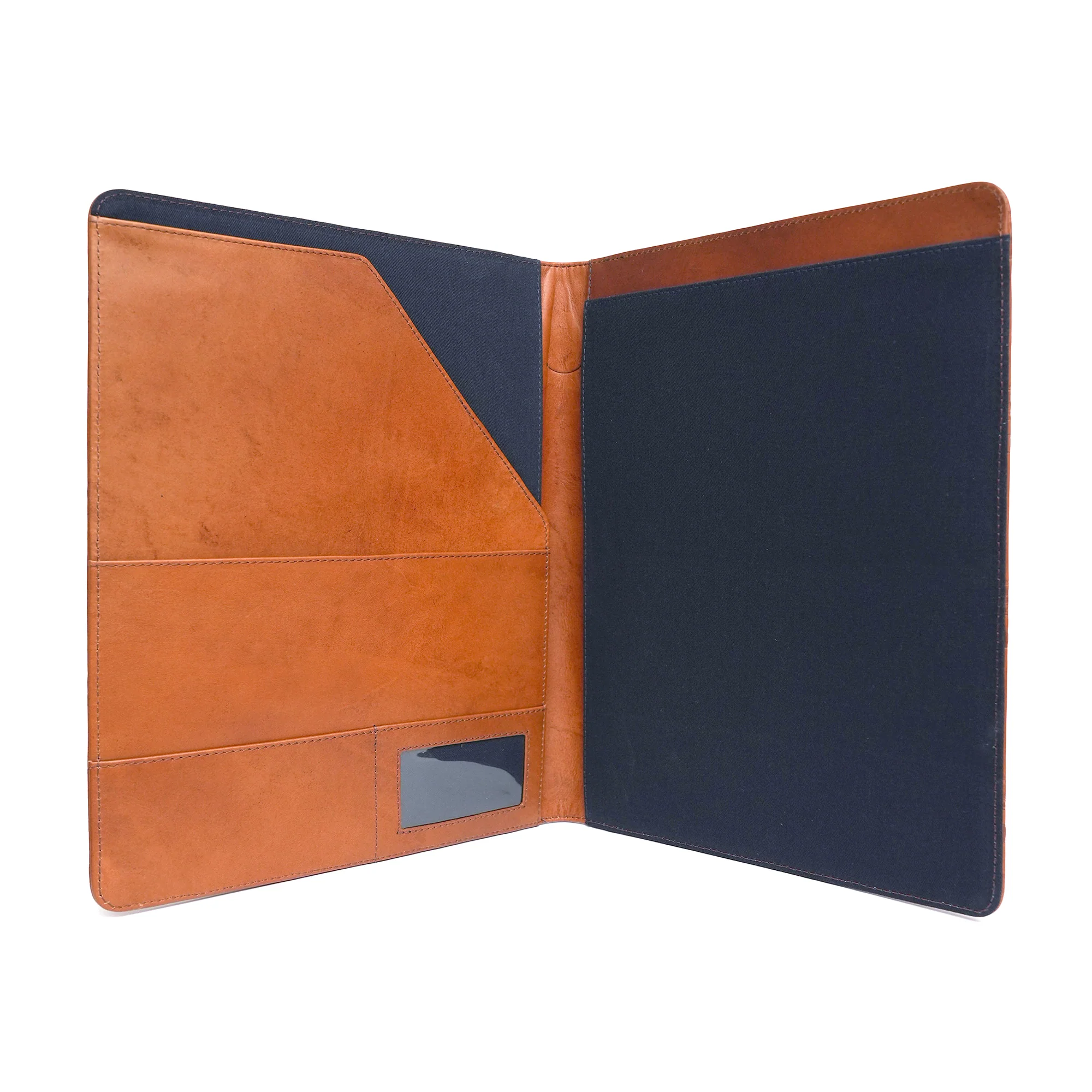 Texas Tech All Over Double T Premium Leather Padfolio - Image 3