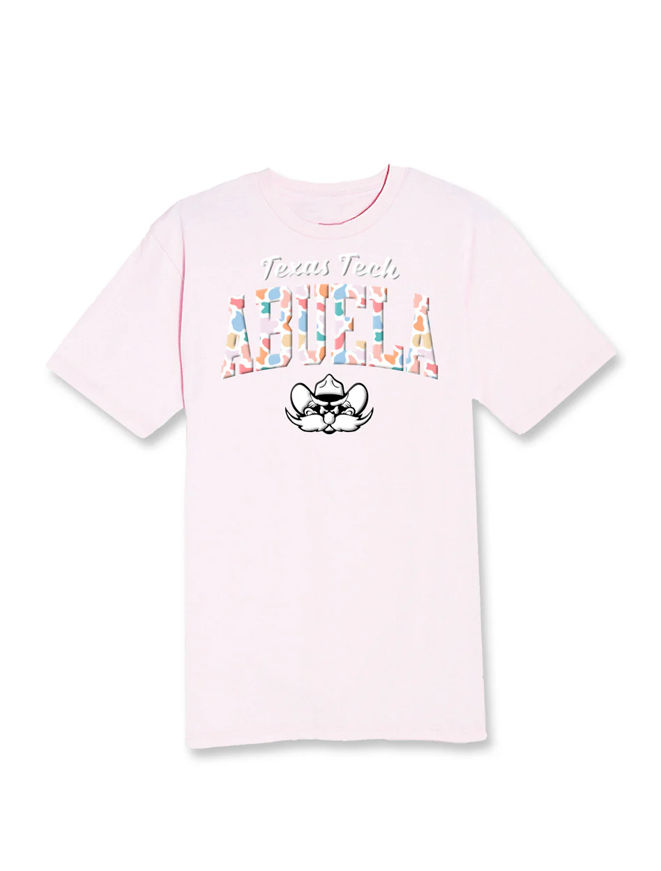Texas Tech "Arch Over Abuela" Puff Print T-Shirt