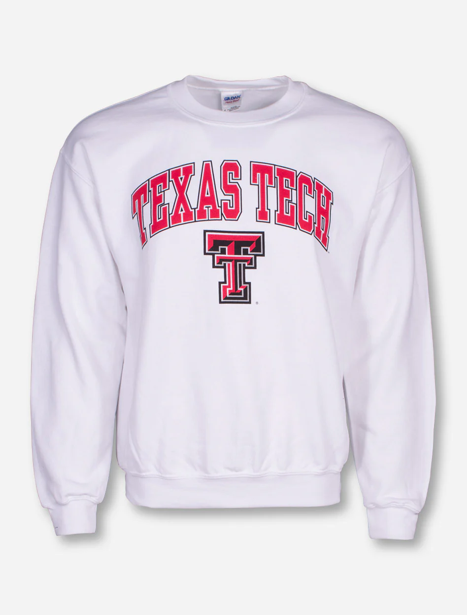 Texas Tech Arch Over Double T Sweatshirt - Image 7