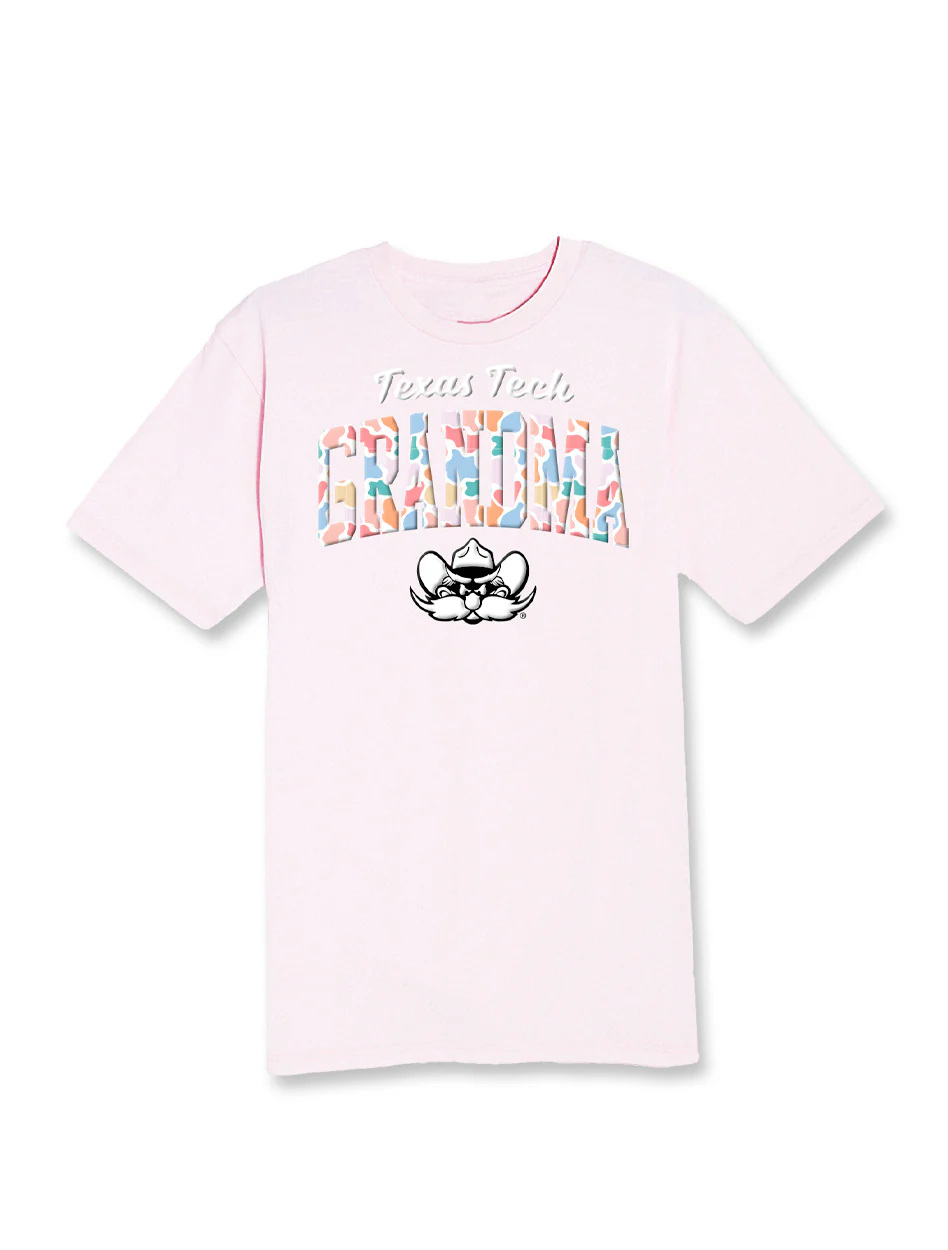 Texas Tech "Arch Over Grandma" Puff Print T-Shirt
