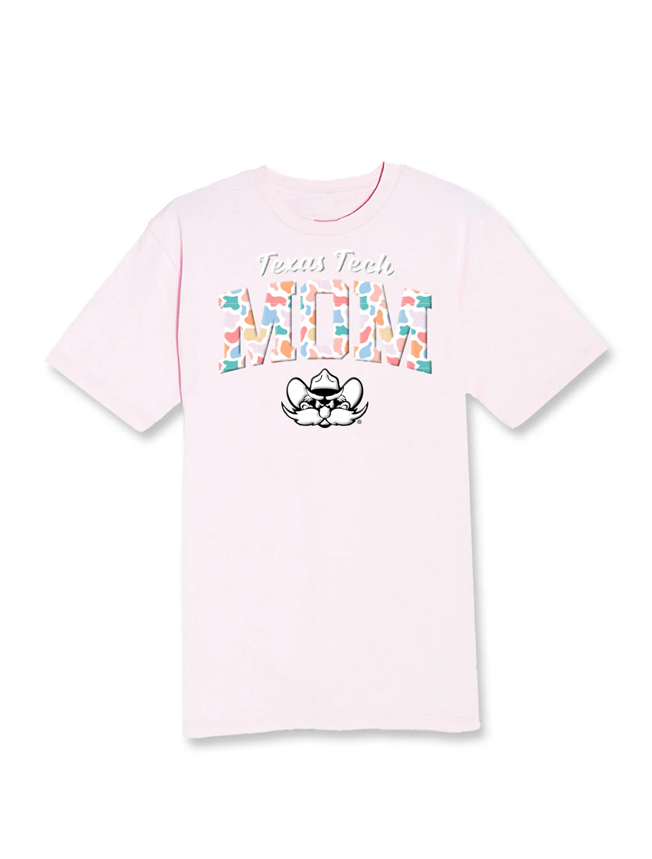 Texas Tech "Arch Over Mom" Puff Print T-Shirt