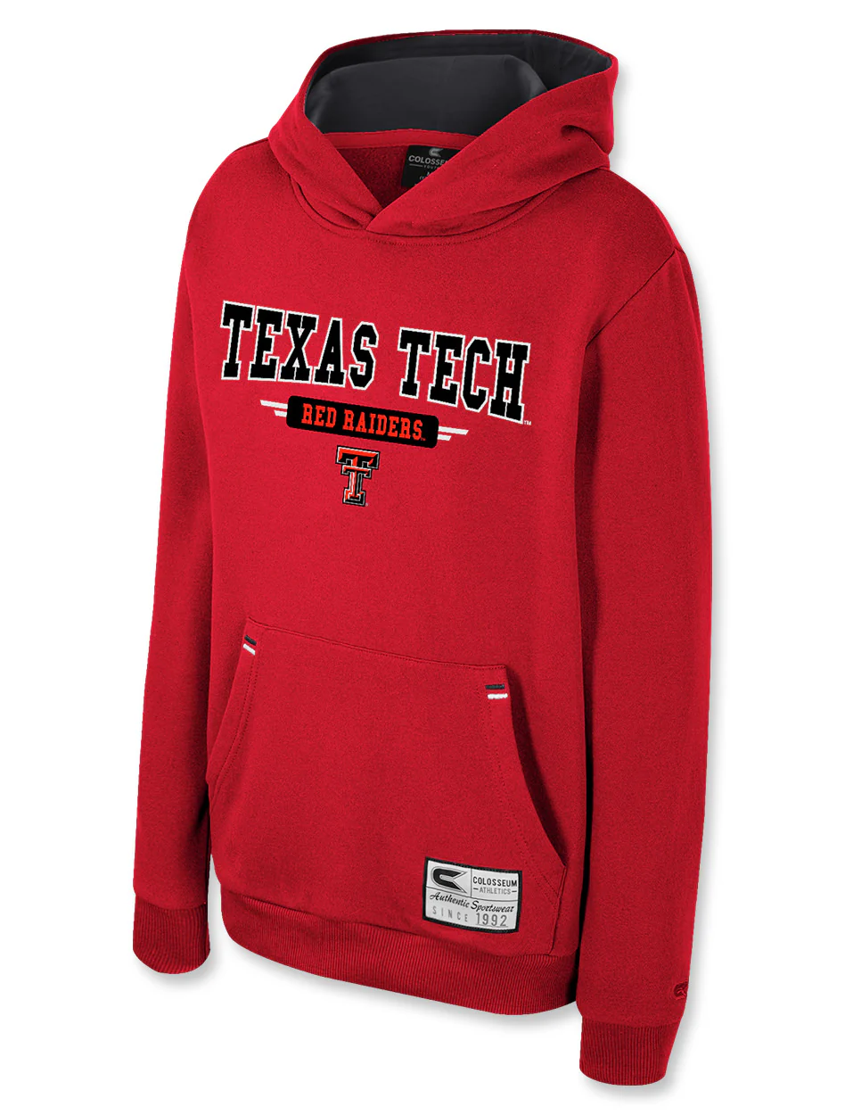 **Texas Tech Arena "Centauri" Youth Pullover Hood