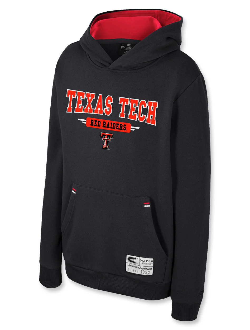 **Texas Tech Arena "Centauri" Youth Pullover Hood - Image 2