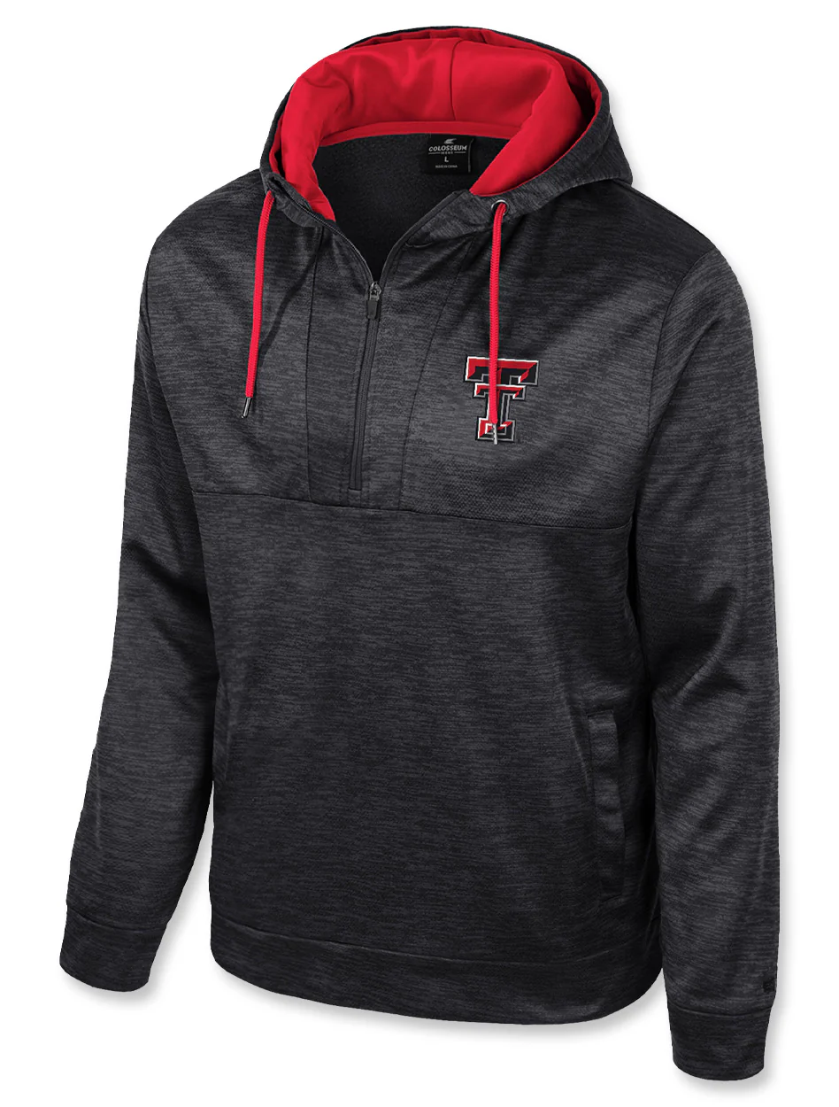 Texas Tech Arena "Cypher" Fleece 1/2 Zip Hood