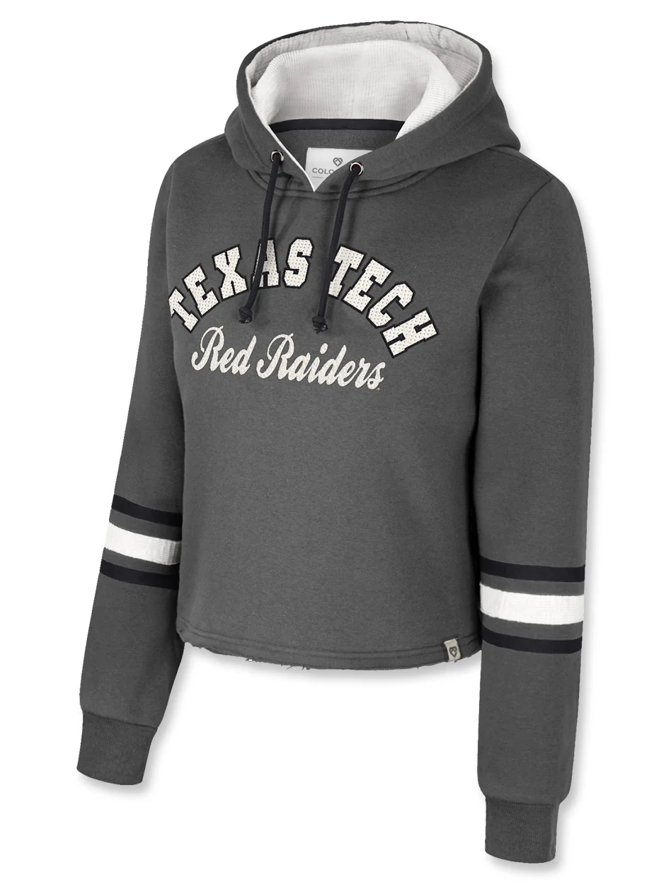 **Texas Tech Arena "Jungle Meet and Greet" Women's Cropped Hood