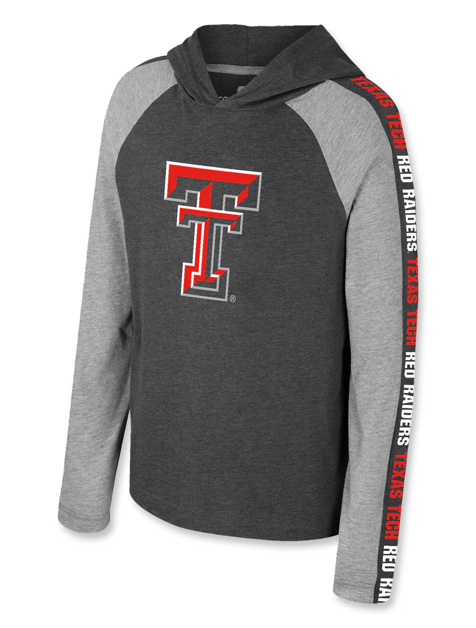 **Texas Tech Arena "Starfighter" Youth Hood Long Sleeve