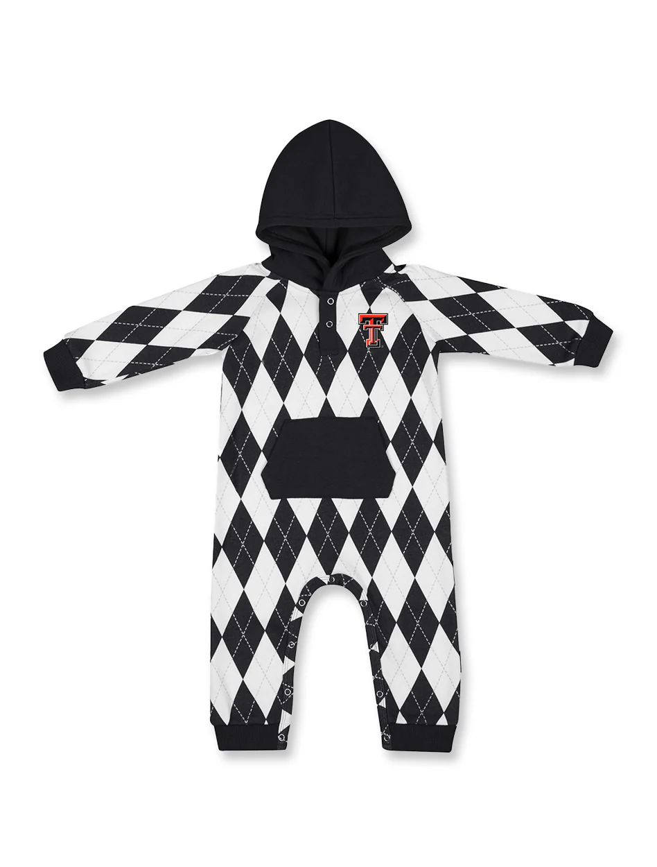 **Texas Tech Arena "The Dealio" Infant Hooded Romper