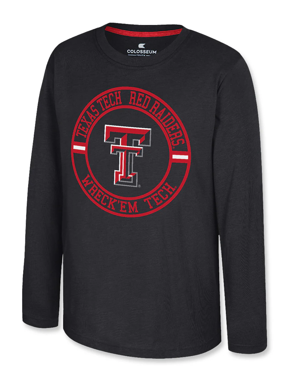 **Texas Tech Arena "Todd" Youth Long Sleeve Shirt